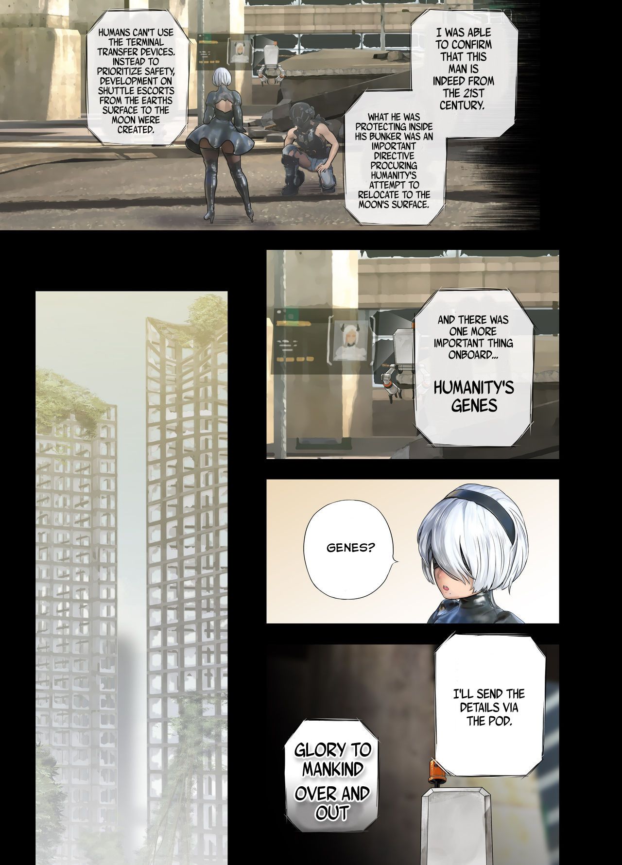 Hentai Manga Comic-2B Doujin-Read-5